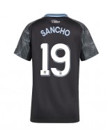Aston Villa Jadon Sancho #19 Vieraspaita Naisten 2025-26 Lyhythihainen